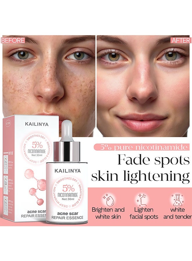 KAILINYA Deeply Moisturizing and Hydrating Nicotinamide Facial Essence Liquid - Refreshing, Brightening and Whitening Essence Liquid 30ml - Image 2